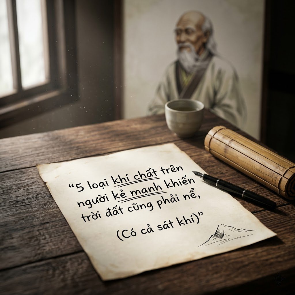 LOẠI KHÍ CHẤT TRÊN NGƯỜI KẺ MẠNH