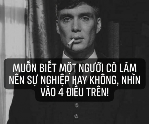 Bốn điểm bộc lộ rõ bản lĩnh một con người!